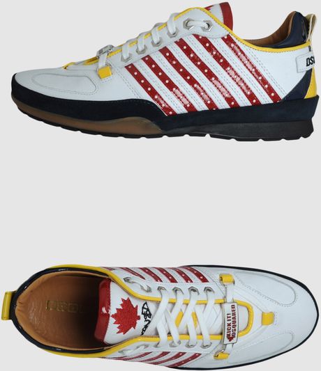 Dsquared2 Dsquared2  Sneakers in White for Men (green) - Lyst