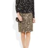 Equipment Starprint Washedsilk Crepe De Chine Shirt in Black - Lyst