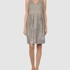 I'm Isola Marras Short Dress in Gray (grey) - Lyst