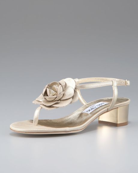 jimmy choo pearl slippers