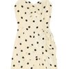 Marc By Marc Jacobs Hot Dot Ruffled Silk Dress in Beige (cream) - Lyst