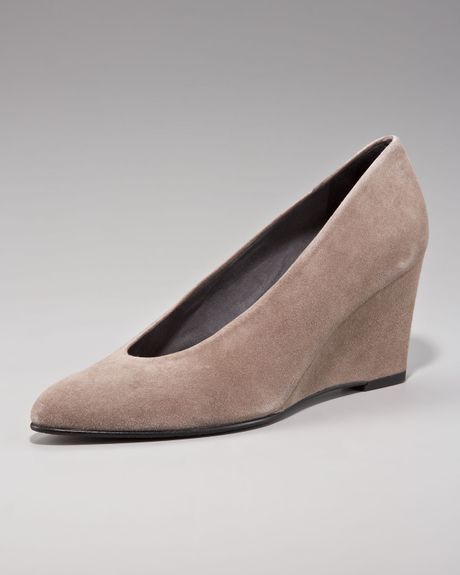 pumps taupe spitz