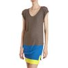T By Alexander Wang Tunic Sweater in Blue (grey) - Lyst