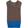 T By Alexander Wang Tunic Sweater in Blue (grey) - Lyst