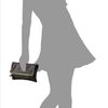 Clare Vivier Fold Over Clutch in Animal (brown)