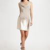 Diane Von Furstenberg Tadd Embellished Dress in Silver (mauve) - Lyst