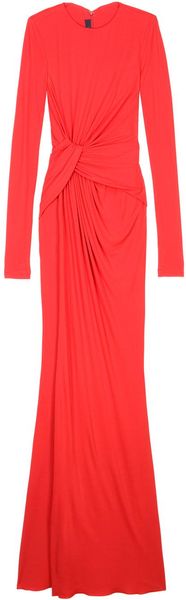  Jersey Twist Waist Gown 