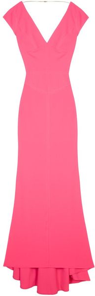  Stitch Detail Structured Gown 