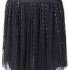Gryphon Beaded Tutu Skirt in Black - Lyst