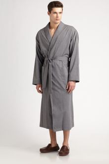 Hanro Wrap Robe - Lyst