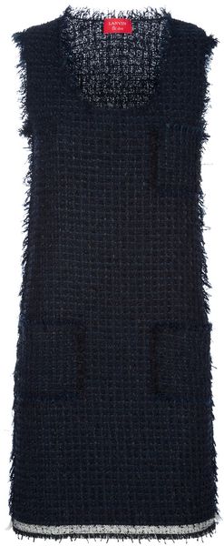  Frayed Hem Dress 