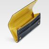 Tory Burch Robinson Envelope Continental Wallet in Black (sahara) - Lyst