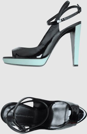 Balenciaga Platform Sandals - Lyst