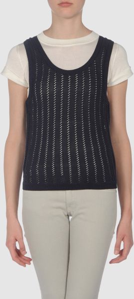 Dior Short Sleeve Jumper in Blue - Lyst