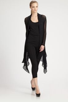 Donna Karan New York Long Cardigan - Lyst