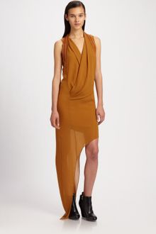 Helmut Lang Helix Dress - Lyst