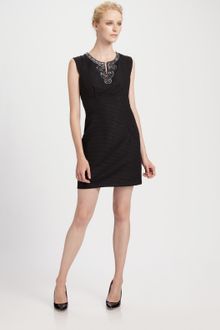 Laundry By Shelli Segal Beaded Dress - Lyst