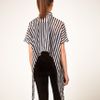 Asos Collection Asos Shirt with Dip Sides in Stripe in Black (multi) - Lyst