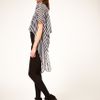 Asos Collection Asos Shirt with Dip Sides in Stripe in Black (multi) - Lyst