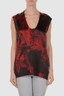 Balmain Sleeveless Top - Lyst