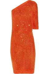 Stella McCartney Sequined Cotton-blend Sweater Dress
