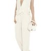 Alexander Wang SatinTwill Overall Jumpsuit in Beige - Lyst