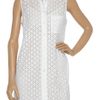 Equipment Adrien Eyelet Cotton Dress in White - Lyst