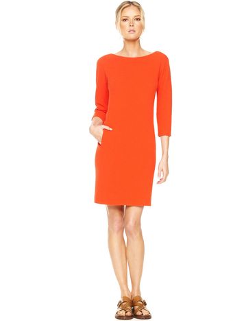  Boucle Shift Dress 