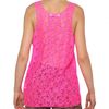 Msgm Lace Top in Pink (fuchsia) - Lyst