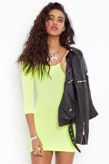 Nasty Gal Day Glo Dress - Lyst
