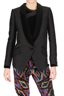 Proenza Schouler Velvet Reverse Tweed Jacket - Lyst