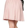 Red Valentino Flowy Crepe Bow Skirt in Pink (blush) - Lyst