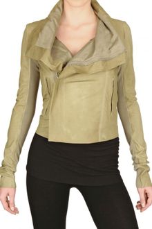 Rick Owens Biker Velo Leather Jacket - Lyst