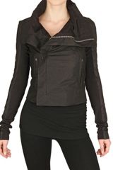 Rick Owens Biker Velo Leather Jacket