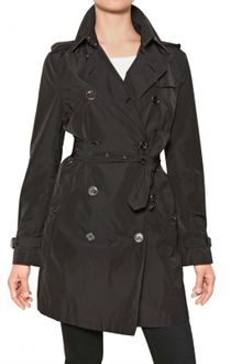 Burberry Brit Buckingham Nylon Trench Coat - Lyst