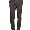 Burberry Prorsum 17cm Chambray Linen Skinny Fit Trousers in Brown for Men - Lyst