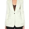 Burberry Prorsum Single Button Stretch Wool Jacket in White - Lyst