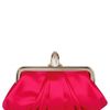 Christian Louboutin Mini Loubi Lula Silk Clutch in Purple (fuchsia) - Lyst