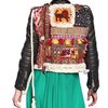 Dsquared2 Embroidered Hippy Style Leather Jacket in Multicolor (multi) - Lyst