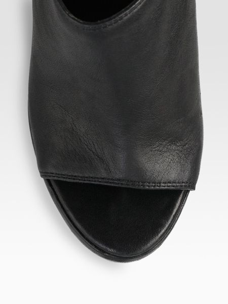 brown sling back wedges