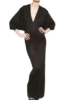 Gareth Pugh Viscose Jersey Long Dress - Lyst