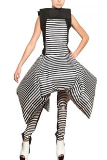 Gareth Pugh Inflatable Stripey Nylon Dress - Lyst