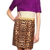 Giambattista Valli Cotton Gabardine & Shantung Silk Dress in Multicolor (multi) - Lyst