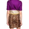 Giambattista Valli Cotton Gabardine & Shantung Silk Dress in Multicolor (multi) - Lyst