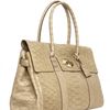 Mulberry Bayswater Silky Snake Print Leather Top in Khaki - Lyst