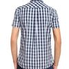 Pierre Balmain Tartan Poplin Short Sleeve Shirt in Blue for Men (red) - Lyst