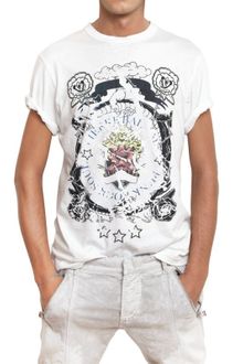 Pierre Balmain Printed Jersey T-shirt - Lyst