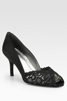 Stuart Weitzman Chantelle Lace Pumps - Lyst