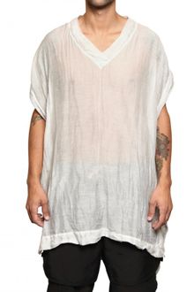 Tom Rebl Silk Blend Chambray Cotton Shirt - Lyst