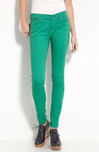 7 For All Mankind The Skinny Overdyed Jeans - Lyst